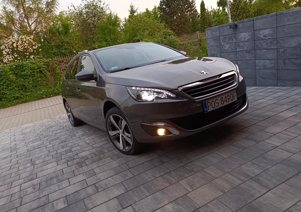 Peugeot 308 cena 44599 przebieg: 80000, rok produkcji 2016 z Jedlicze małe 742